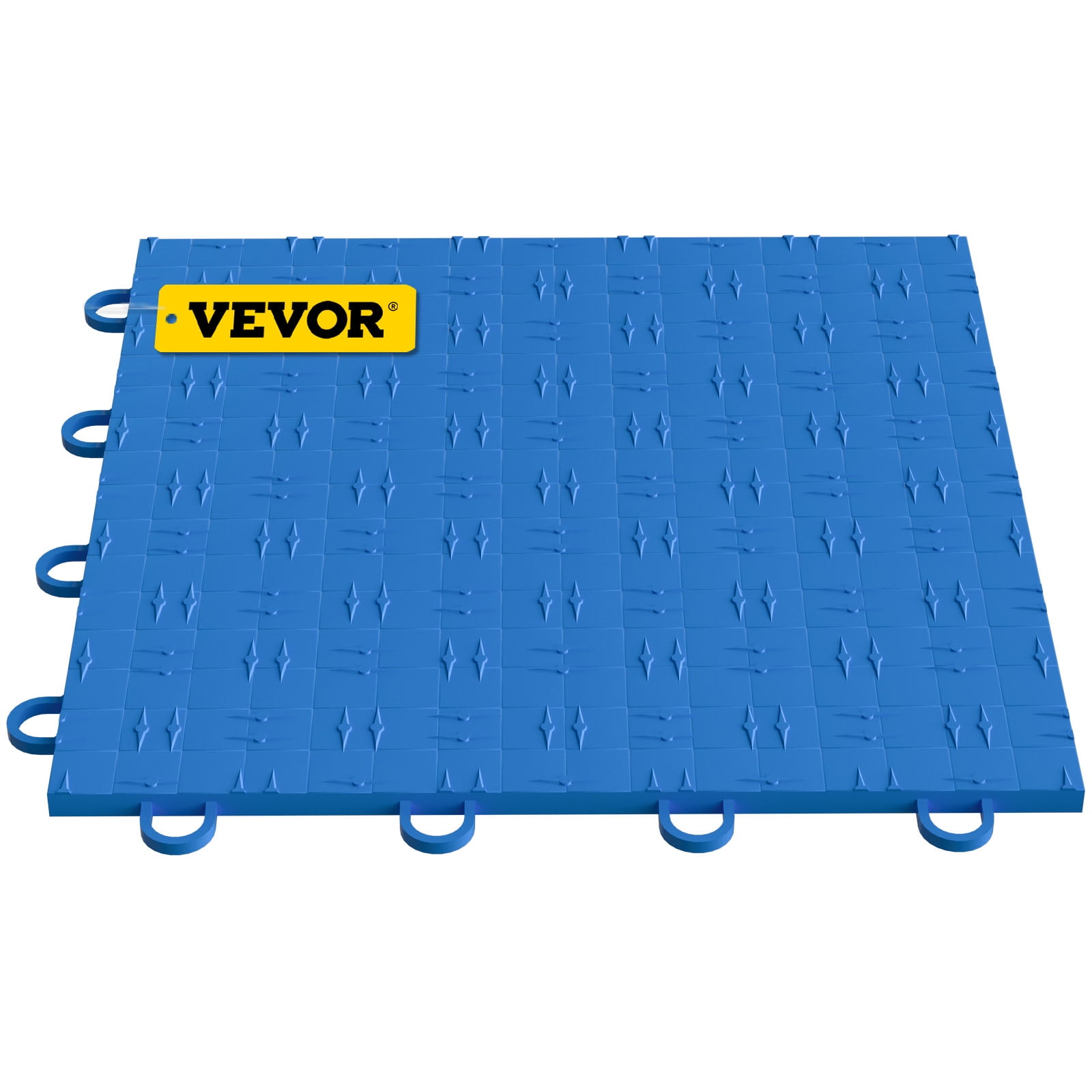Buy VEVOR 12x12 Garage Floor Tiles, 50 Pack Blue Interlocking Garage