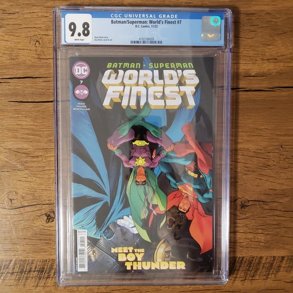Batman/Superman: World's Finest #7 - CGC 9.8 Comic Book