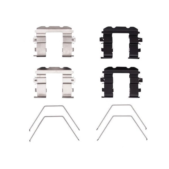 Front Brake Hardware Kit - Compatible with 2014 - 2018 Kia Soul 2015 2016 2017