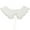 White-3, variant on Detachable Fake Collar, Rhinestone Little Shawl Mini Cape Choker Necklace False Peter Pan Collar for Women Blouse One Size White-2(Without Rhinestone)
