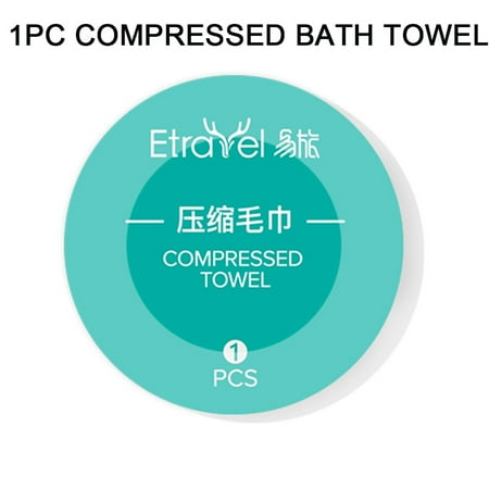 

TANGNADE Kitchen Supplies Portable Bath Travel Disposable Towel Compressed Towel Compression Cleaning Supplies Wipes B