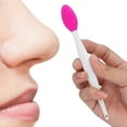 thumbnail image 6 of BIMZUC Soft Silicone Nose Cleansing Brush Deep Cleaning Double Sided Exfoliating Lip Brush, Rose Red (5.9 inches / 15 cm), 6 of 9