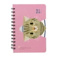 thumbnail image 2 of Planner Notebook, Cute Cat Tales Daily Time Management Agenda for Students, English Hourly Schedule Academic Organizer, Weekly Monthly Planner, Hardcover Spiral Journal for School （Pink）, 2 of 9