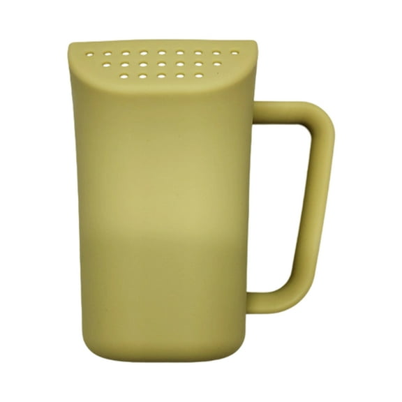 Silicone Infant Shampoo Cup With Contoured Edges Design Safe Water Flows Design Bath Accessories for Infants