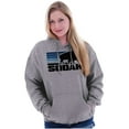 thumbnail image 4 of SoDak South Dakota Buffalo Vacation Unisex Plus Fleece Graphic Hoodie Brisco Brands 2X, 4 of 5