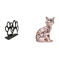 thumbnail image 1 of Soporte para servilletas con forma de de hierro, organizador de billetes multiusos, linda escultura de animal, dispensador de pañuelos, f, 1 of 8