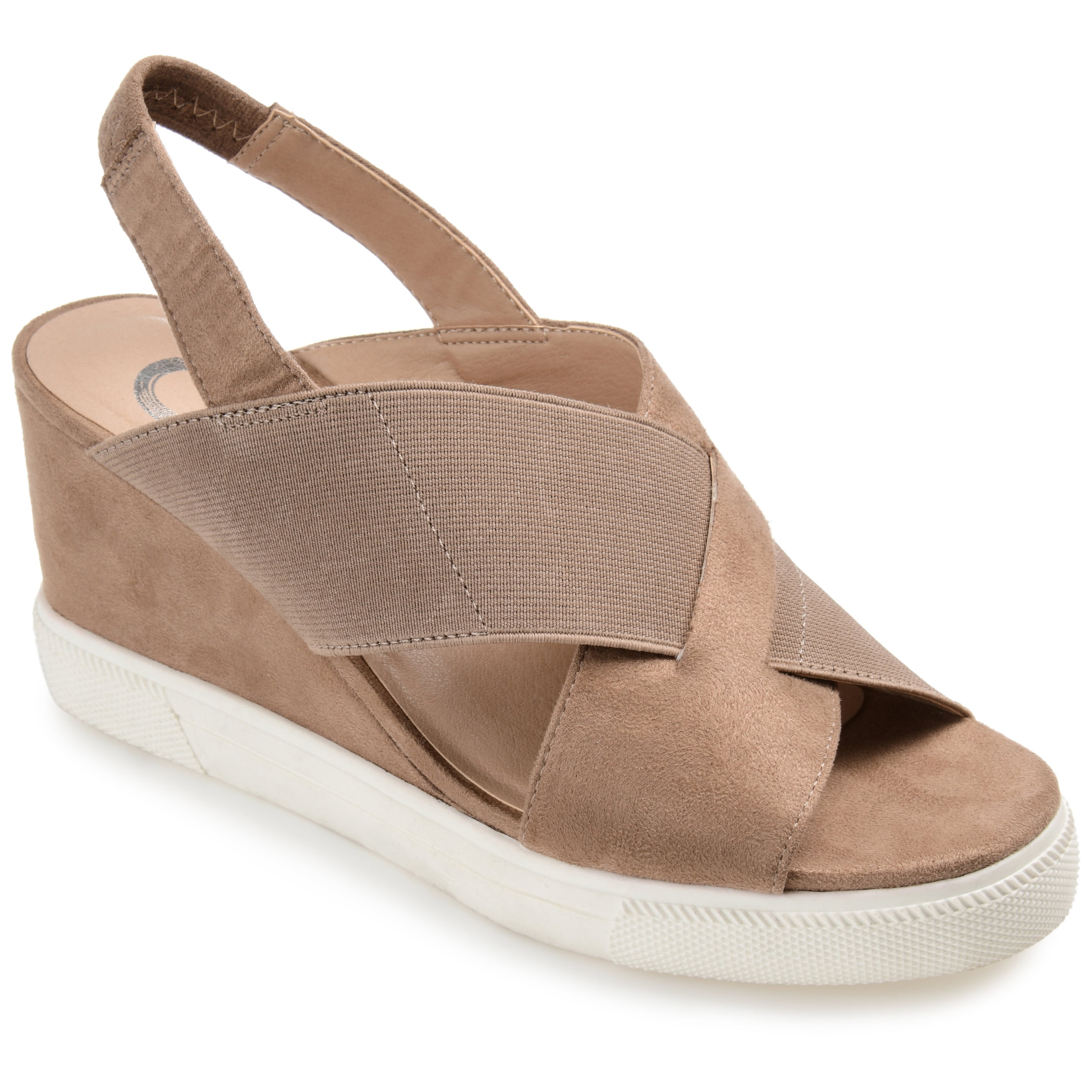 Brinley Co. Womens Sling-Back Wedge Sandal