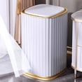 thumbnail image 2 of Cubo de basura con Sensor inteligente, cubo de basura para cocina, baño, inodoro, el mejor cubo impermeable de inducción automática con tapa 10/15L Tan Jianjun unisex, 2 of 2
