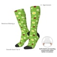 thumbnail image 5 of Picia Women Crew Soft Moisture-wicking Socks Daisies And Ladybugs Pattern Design Cotton Socks, One Size fit All, 5 of 9