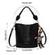 thumbnail image 3 of Minnieouse Bolso bonito para mujer, versátil y ligero, bolso de mujer para otoño e invierno, moderno, práctico y duradero Bolsas de mensajero y de hombro Caqui, 3 of 6
