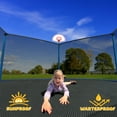 thumbnail image 5 of Mersco 16FT Heavy Duty Trampoline with Enclosure Net , Slide ,Swing Set Outdoor Trampoline for Backyard,Kids Trampoline with Basketball Hoop,Birthday and Holiday Gifts for Kids,Blue, 5 of 15