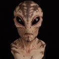 thumbnail image 3 of Máscara Alienígena Halloween Cabeza Completa Látex para (color Piel), 3 of 9