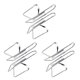 thumbnail image 1 of Wosthever 2 piezas de bicicletas de montaña, botella de agua, soporte para bebidas, tetera, jaulas, estante de almacenamiento para ciclismo, deportes al Type3 NO3 Wosthever CBP133097, 1 of 6