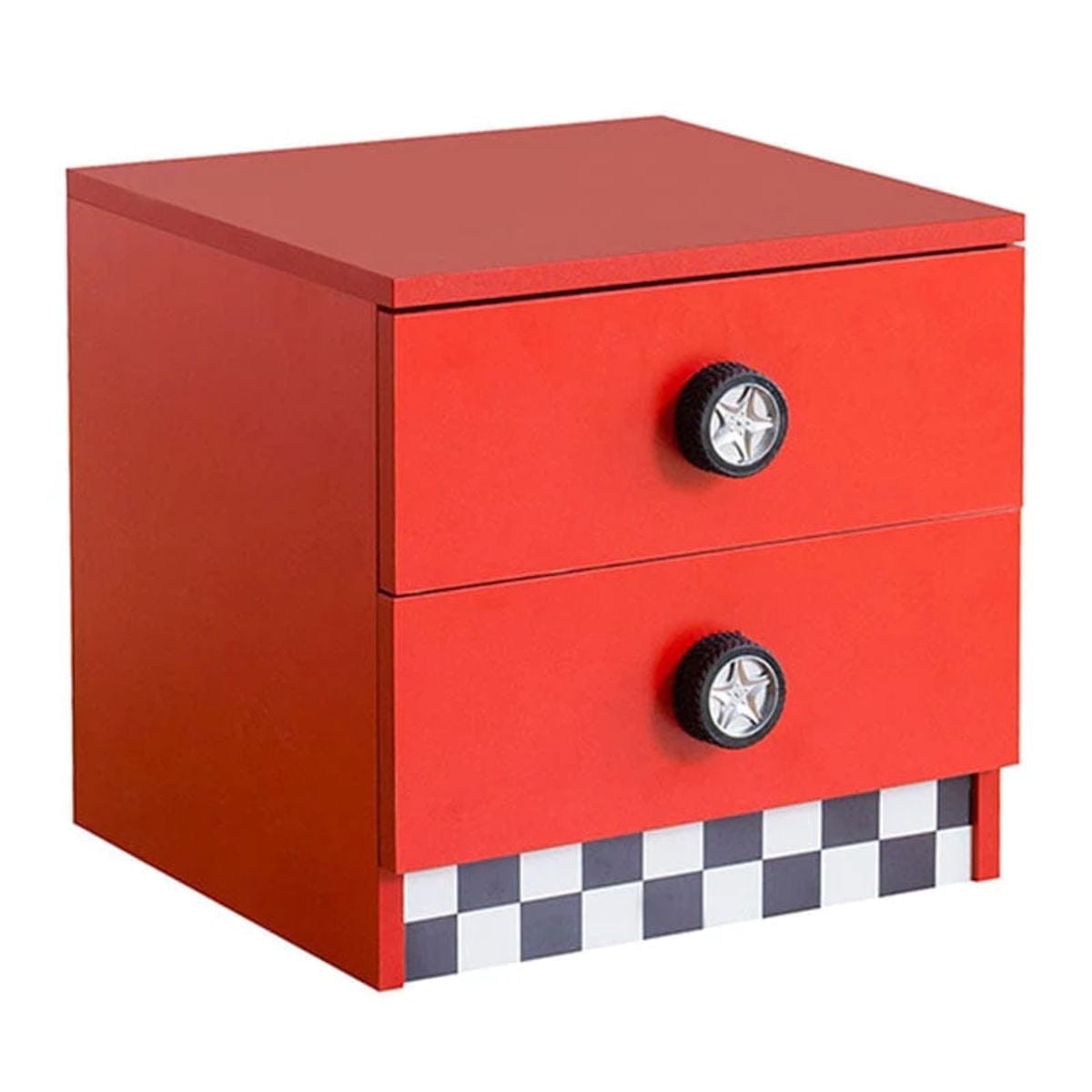 Race Car 36" Dresser, Red and Black - Walmart.com