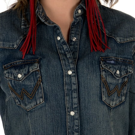 snap on work shirt
