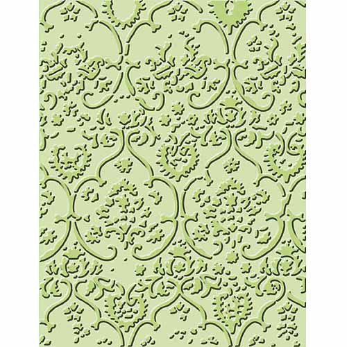 cuttlebug a2 embossing folder, textile texture
