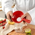 thumbnail image 5 of Clearance Under $1 Flexible Collapsible Canning Funnel with Handle for Wide Mouth Jars - 1 Piece, 5 of 5