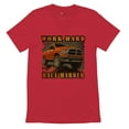 thumbnail image 5 of Work Hard Haul Harder V-Neck T-shirt American Pickup Truck Offroad 4x4 USA Rugged Built For Power Performance Tee, 5 of 7