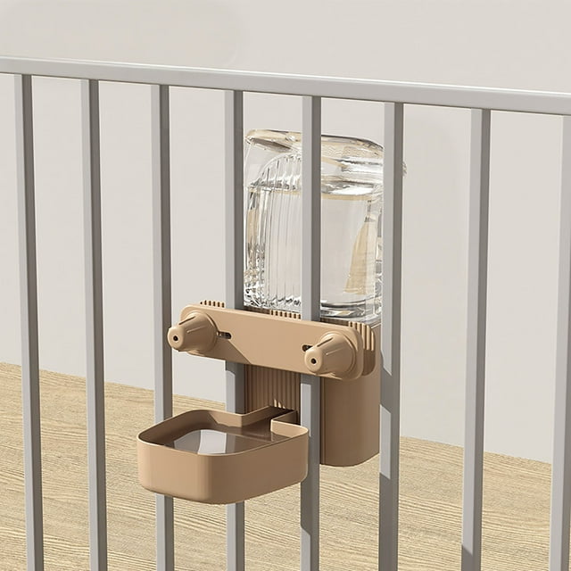 Distributeur Automatique d'Eau pour Animaux de Compagnie pour Chats et Chiens avec Contrôle Réglable, Bol d'Intérieur Étanche avec Système de Boutons