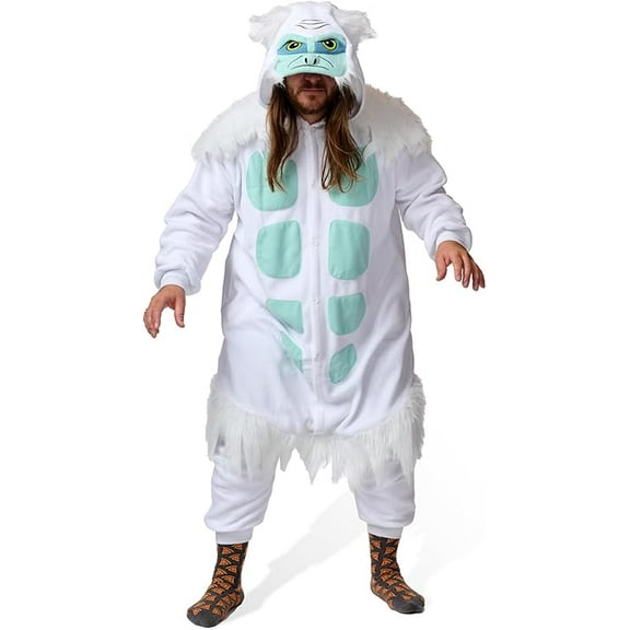 Yeti Kigurumi Unisex Adult Onesie Pajamas Animal One Piece Costume Cosplay Sleepwear Yeti Kigurumi Unisex Adult Onesie Pajamas Animal One Piece Costume Cosplay Sleepwear