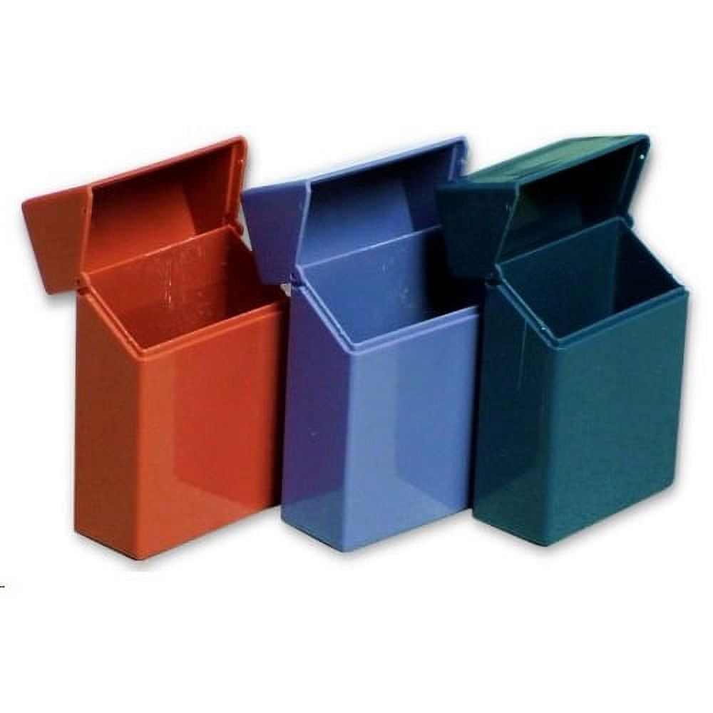 Hard Box Cigarette Case Holds a Full Pack, (No cigarettes included) (King  Size) (Assorted Colors)