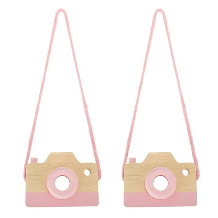

Children’s Toys Childrens 2 Pcs Christmas Goodies Camera Multi-prisms Plaything Kaleidoscope Wooden