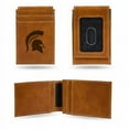 thumbnail image 2 of Giants - Ny Laser Engraved Brown Front Pocket Wallet, 2 of 5