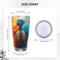 thumbnail image 4 of KLL Surreal Body Art Print 40oz Stainless Steel Insulated Car Cup with Spillproof Lid - Keep Your Drink Hot or Cold on the Go-Without Straw, 4 of 8