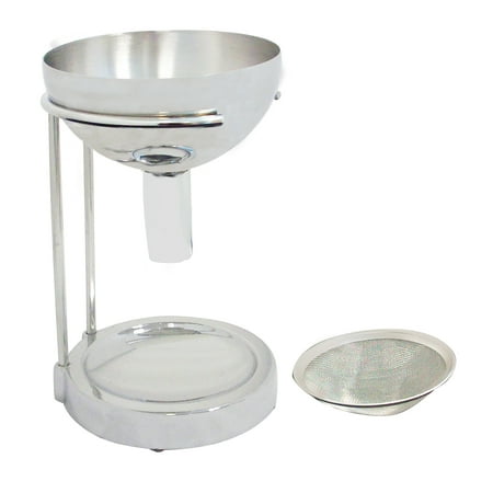Silver Wine Funnel - Aerating Funnel Set