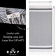thumbnail image 3 of Juego de 2 toallas de mano Ruvy Home Basics de algodón turco, color negro, 3 of 7