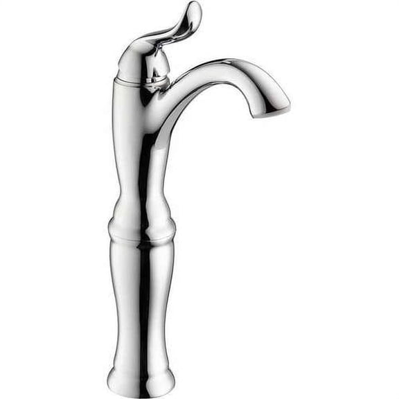 Delta Linden Single Handle Vessel Bathroom Faucet in Chrome 794-DST