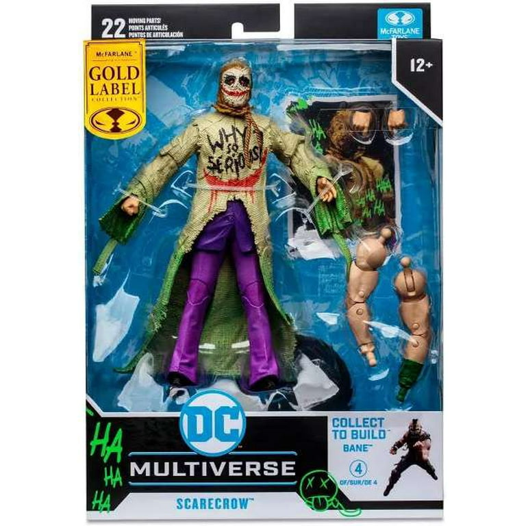 McFarlane Toys Scarecrow Action Figure, Jokerized, DC Collectors