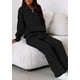 thumbnail image 5 of Conjunto Deportivo PRETTYGARDEN Sudadera con Cuello Cuarto de Cierre y Pantalones Rectos Talla L, 5 of 6