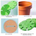 thumbnail image 3 of Juego de tapetes para tazas de cactus DIY, juego de 6 piezas, con soporte para maceta, 3 of 6