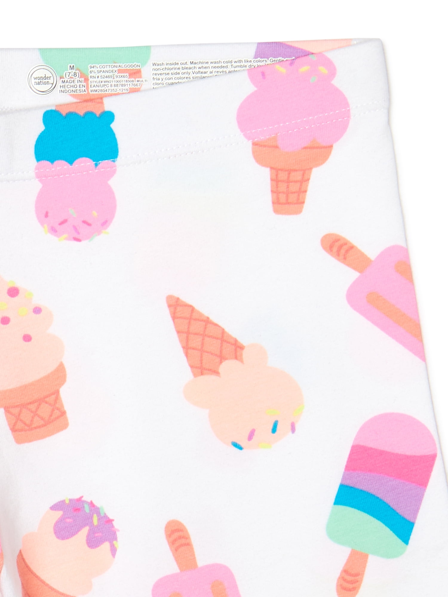 Wonder Nation Little Girls & Big Girls Tumble Shorts