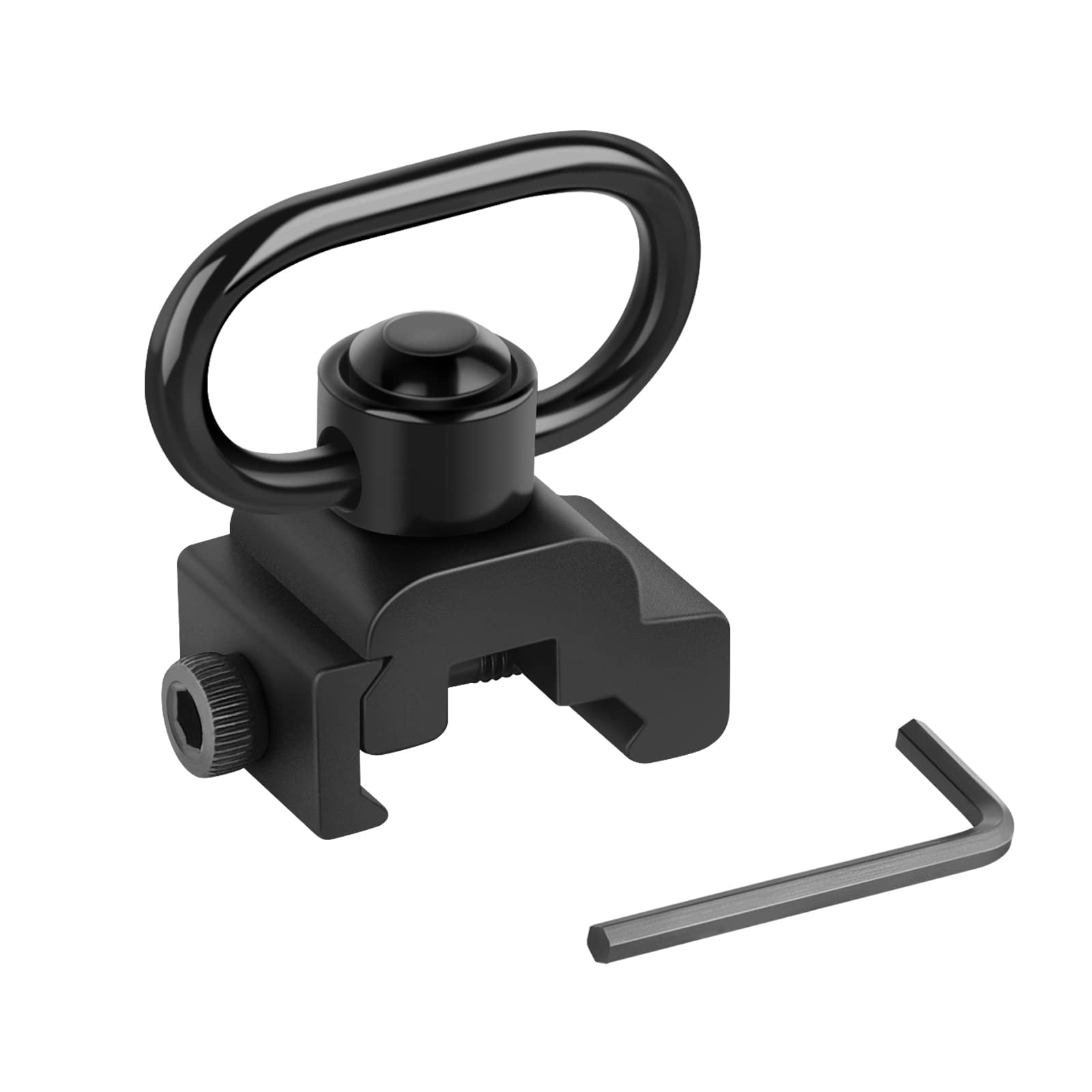 EZshoot Picatinny Sling Mount 2PCS, 360° Rotation Rail Sling Attachment