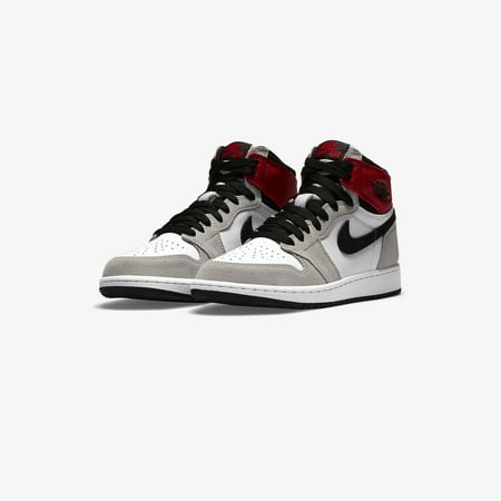 Nike Air Jordan 1 Retro High OG GS 575441-126 Kid's Grey/Red/White Shoes UP33 (5)