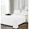 thumbnail image 3 of 1500 Thread Count 6-Piece DAMASK STRIPE Bed Sheet Set, California King Turquoise, 3 of 183