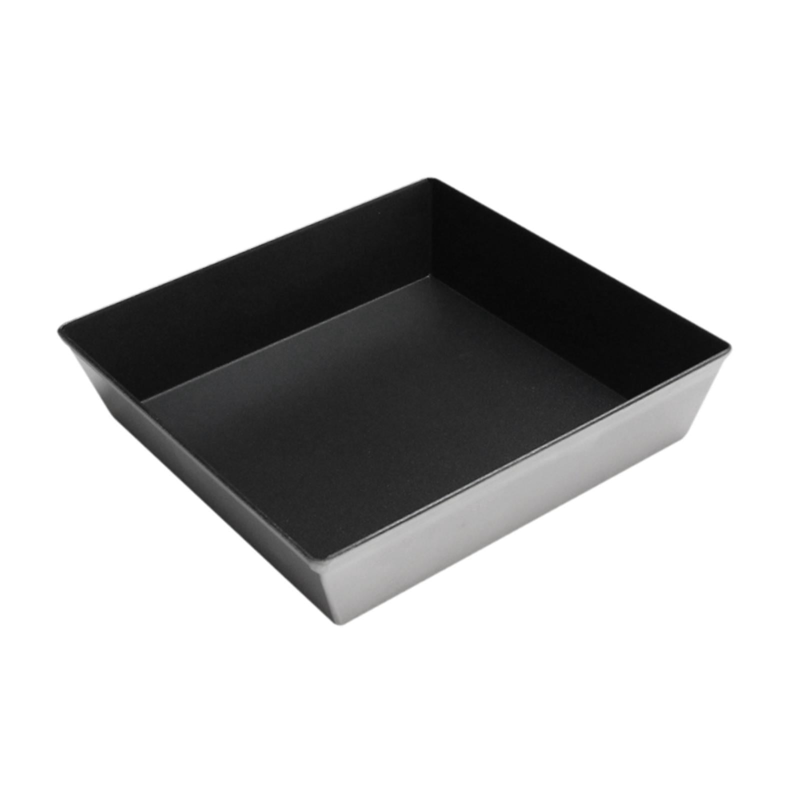 Baoblaze Square Deep Dish Pizza Pan Heightened Cookie Sheet for Homemade Bread Baking