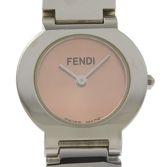 Pre-Owned Fendi Olologi Women's Watch, 3050L Stainless Steel, Quartz Movement, Analog Display,...