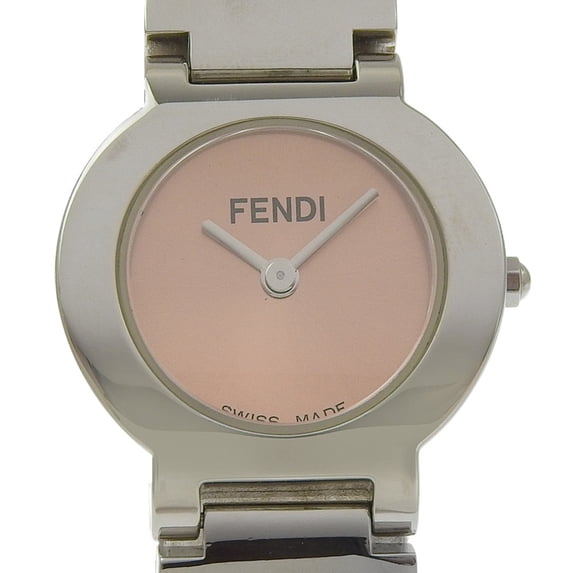 Pre-Owned Fendi Olologi Women's Watch, 3050L Stainless Steel, Quartz Movement, Analog Display,...