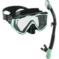 thumbnail image 2 of Rapido Boutique Collection Clareza Tempered Glass Lens Panoramic View Scuba Snorkel Mask, Dry Snorkel Set, Anti-Fog Snorkel Mask and Anti-Leak Tube, Adults Snorkeling Set, 2 of 2