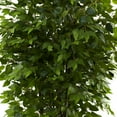 thumbnail image 2 of Nearly Natural 5402 Deluxe Ficus Tree, 6.5-Feet, Green, 2 of 5