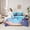 Blue 02, variant on Feelyou 3D Axolotl Animal Twin Bedding Sets 7-Piece for Kids, Dreamy Marine Sealife Bedding Comforter Set, Ocean Animal Theme Reversible Sheet Sets, Microfiber Bedroom Decor