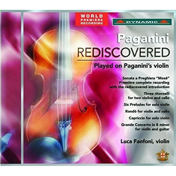 Paganini / Fanfoni / Fanfoni / Ballerini - Paganini Rediscovered - Played on Paganini's - Music & Performance - CD