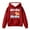 Wine, variant on MUXiin Girls Hot Dog 4Th Of July Hoodies Summer Loose Fit Short Sleeve Sweatshirts, Casual Crewneck Graphic Tops