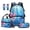 Axolotl Print, variant on Girls Backpack Set 5 PCS School Bag with Lunch Bag & Pencil Case & 2 PCS Bookmarks, Cute Dragon Print School Bookbag Set for Elementary Middle School Girls