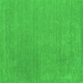 thumbnail image 1 of Ahgly Company Indoor Square Abstract Green Contemporary Area Rugs, 5' Square, 1 of 1