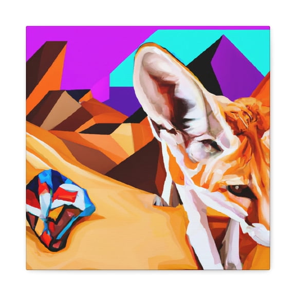 Fennec Fox Realism - Canvas