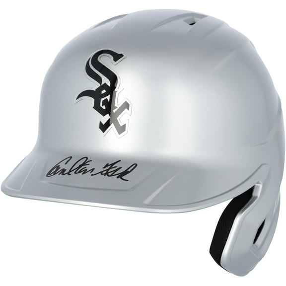 Carlton Fisk Chicago White Sox Autographed Alternate Chrome Replica Batting Helmet - Fanatics Authentic Certified